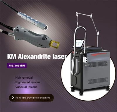 KM Alexandrite og fjerning av laserhår